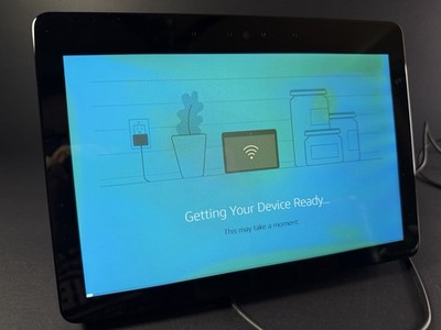 AS/IS Amazon Echo Show 10 2nd Gen DW84JL- Works GREAT But Has Burn In- PLS READ!