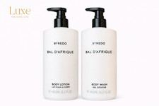 Byredo Bal d  Afrique Body Wash  Body Lotion Bundle   Jumbo Size 450ml- 15.2 FL