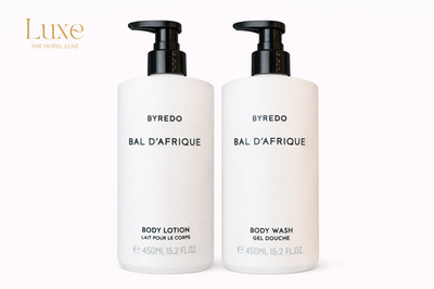 BYREDO Bal D'Afrique Set - Body Wash + Body Lotion   Jumbo Size 450ml- 15.2 FL