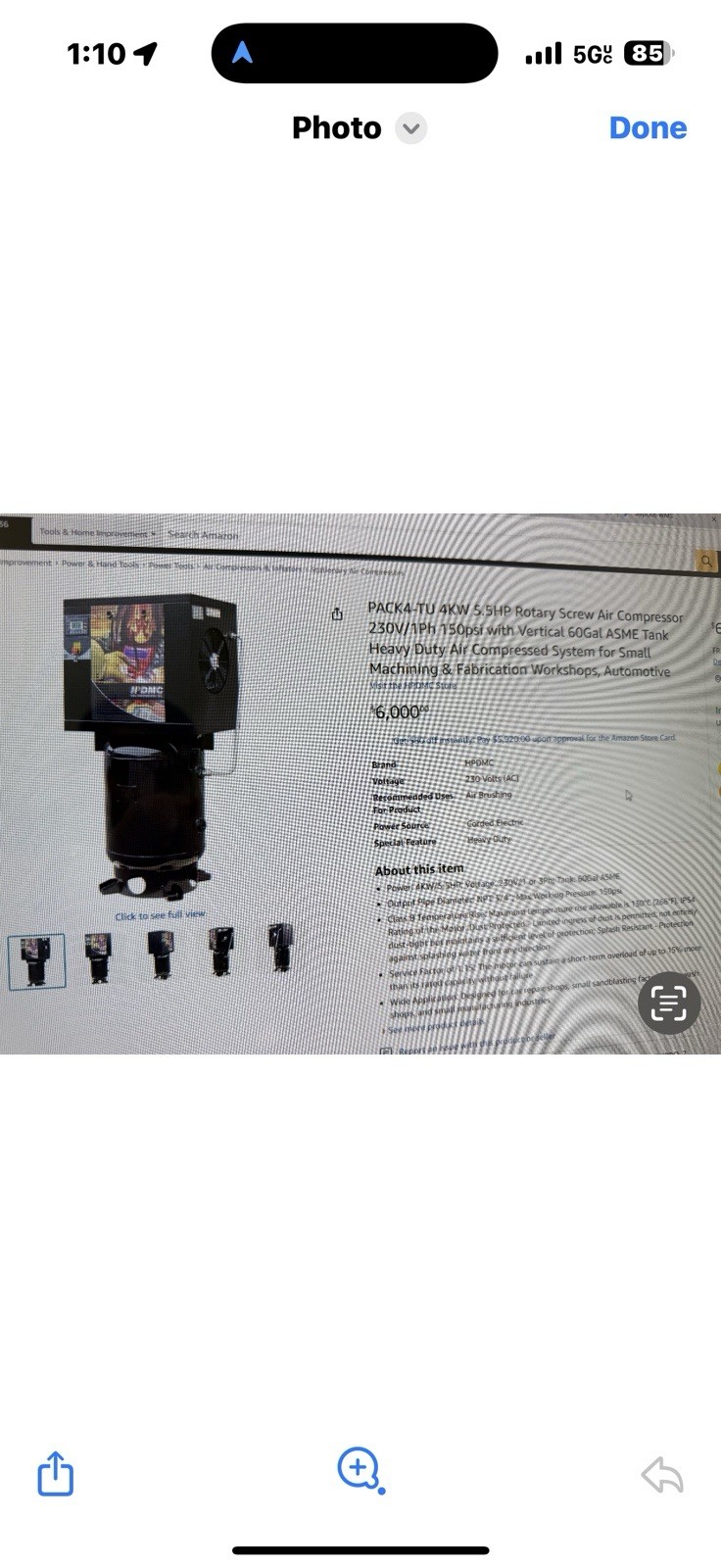 Brand New Industrial Air Compressor