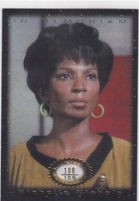 2025 RITTENHOUSE STAR TREK CONNECTIONS NICHELLE NICHOLS /125 MEMORIAM UHURA #M1