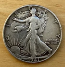 1941-P Walking Liberty Half Dollar – 90% Silver Coin
