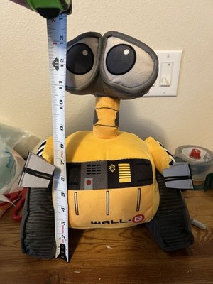 WALL-E Plush Robot 13  Toy Disney Store Pixar Large Authentic - Nice Condition