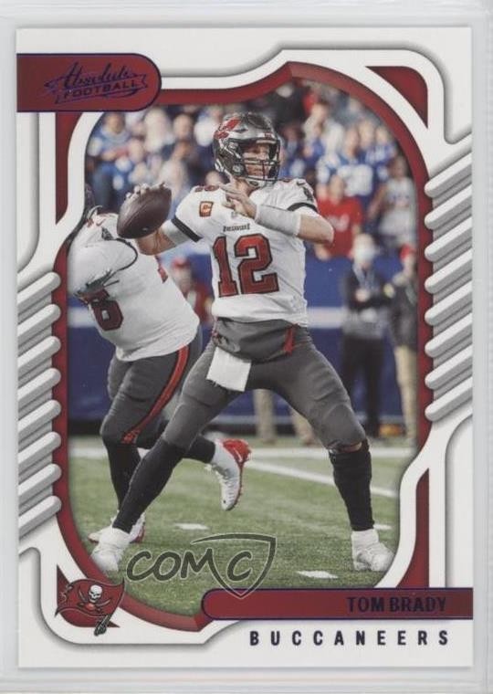 2022 Panini Absolute Purple Tom Brady #78 10p6