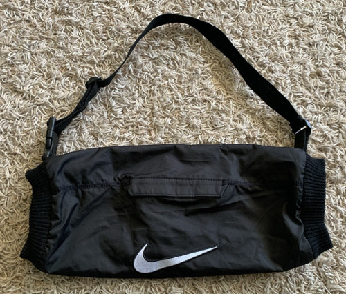 Nike Logo Teen/Young Man Black Hand Warmer Belted w/Pocket Max Waist Size=32