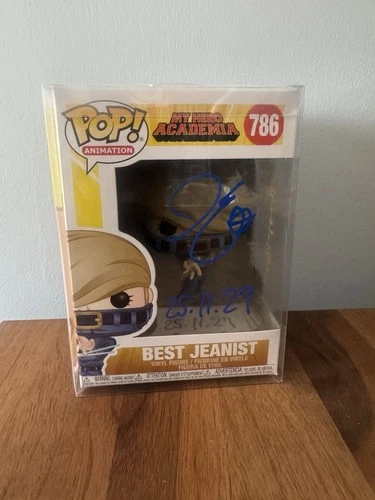 Funko Pop! Animation My Hero Academia Best Jeanist #786 Autographed JVA