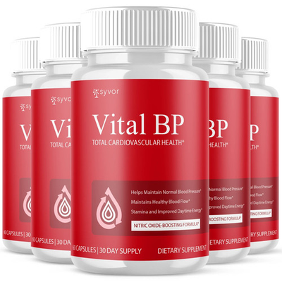 #ad 5 Pack Vital BP Advanced Blood Support Vitamin Formula VitalBP 300 Capsules $44.99