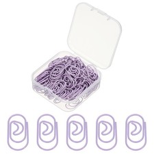120 Pieces of Staples, 20mm Mini Anti-Rust Staples, Purple