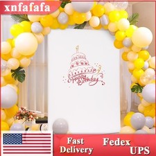 White Backdrop Stand Iron Wedding Backdrop Stand Wedding Backdrop Frame F/ Party