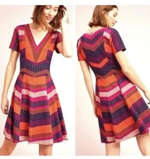 Anthropologie HD in Paris Geometric Knit A-Li...