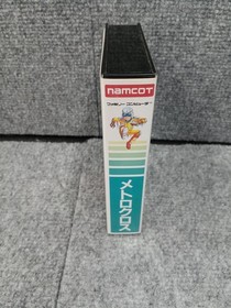 NAMCO Famicom Soft Metro Cross Used