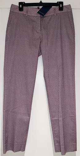 Piazza Sempione Italian Made Size 8 Straight Leg Kim Stretch Pants New with Tags