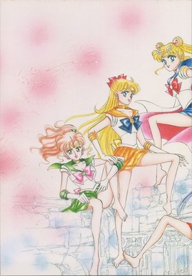 1994 SAILOR MOON Original Vintage Poster Japan 11.7'' x 8.2'' (29.5 x 21 cm.) #31