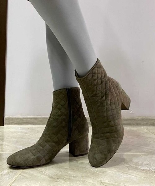 Women Fabio Rusconi Boots Grey Suede 36.5