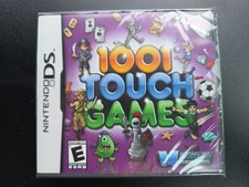 1001 Touch Games - Nintendo DS - NEW SEALED