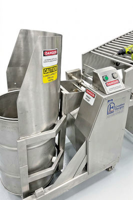 #ad Stainless Steel Ingredient Dumper Hopper Food Grade Pneumatic Lift Mixer Loader $1999.00
