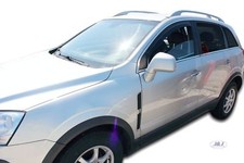 Deflettori Aria Per Opel Antara 2007-2015 5-Porte Set 2 Antiturbo Antivento