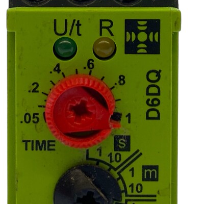TELE D6DQ Timer – 4 Funktionen, 8 Zeitbereiche, 22,5 Mm Breite, 110-240V, Gebraucht Aber Top