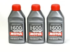Motul Set of 3 Brake Fluids 100% Synthetic DOT 4 RBF 600 - 1.5L 100949