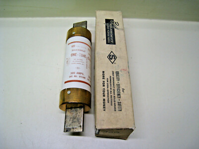 NEW SHAWMUT OTS 300 ONE TIME FUSE 300 AMP 600V K-5 OTS300 FREE SHIPPING