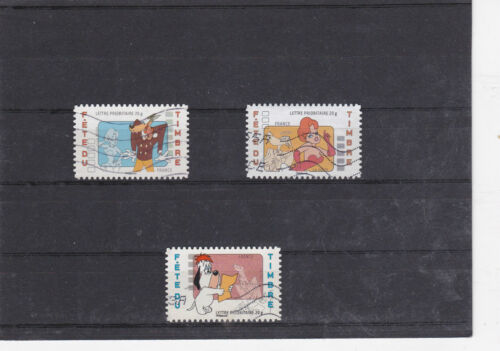 FRANCE 2008 FETE DU TIMBRE TEX AVERY SERIE COMPLETE 3 TIMBRES OBLITERE 160 A 162 - 第 1/1 張圖片