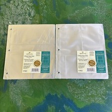 2 Sealed Packages of 12 each 24 Total 3 Pocket Pages Hallmark AR1039 Acid Free