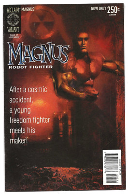 Acclaim Comics Valiant Heroes MAGNUS ROBOT FIGHTER #7 first printing