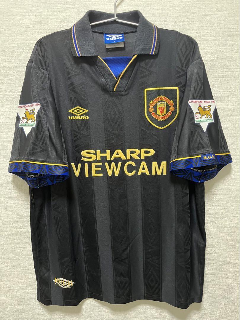 Vintage Cantona Manchester United Umbro Soccer Jersey Kit 94 Vintage Cantona Manchester United Umbro Soccer Jersey Kit 94