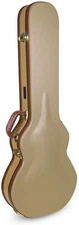 Crossrock Les Paul Electric Guitar Case, Arched Top Hard Case guitar case