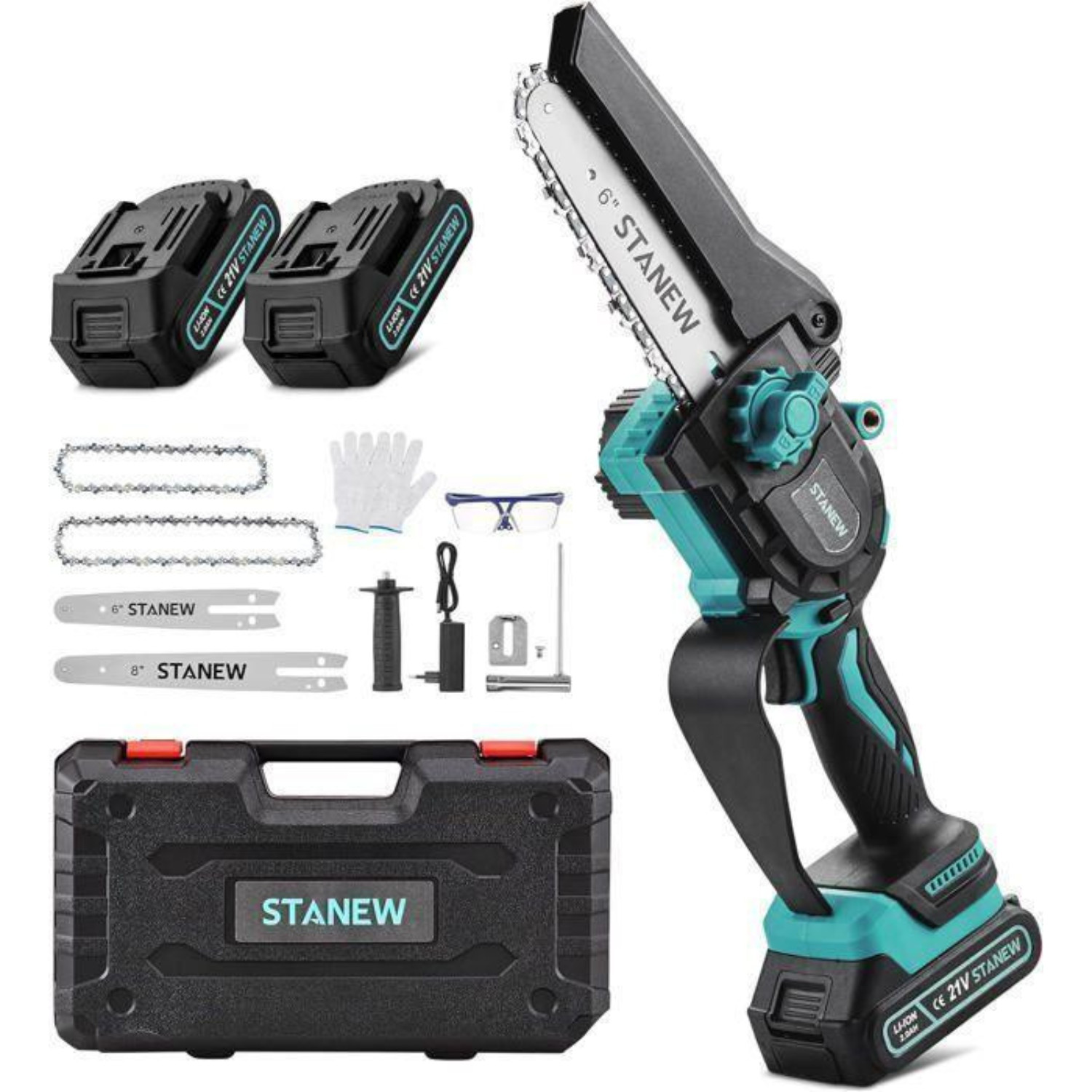 Tronçonneuse compacte anti-fatigue 600W pour élagage sans effort physique