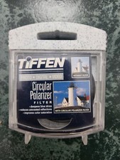 Tiffen 58 mm circular polarizer filter, used