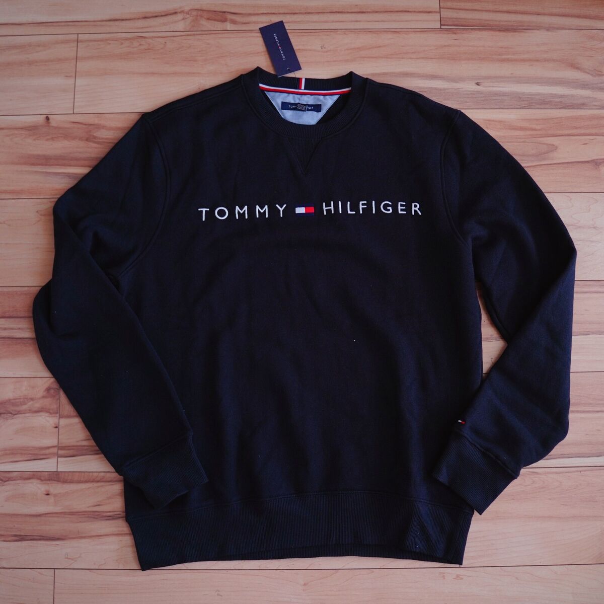 人気絶頂 【TOMMYコラボ】THXTBL RI LOGO 【NEW CREW-NECK www.rest