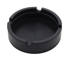 Black ashtray portable ashtray black silicone ashtray High heat resistant 