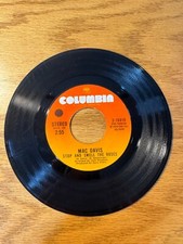 Mac Davis - Stop And Smell The Roses; Poor Boy Boogie - 1974 Vinyl 45 RPM