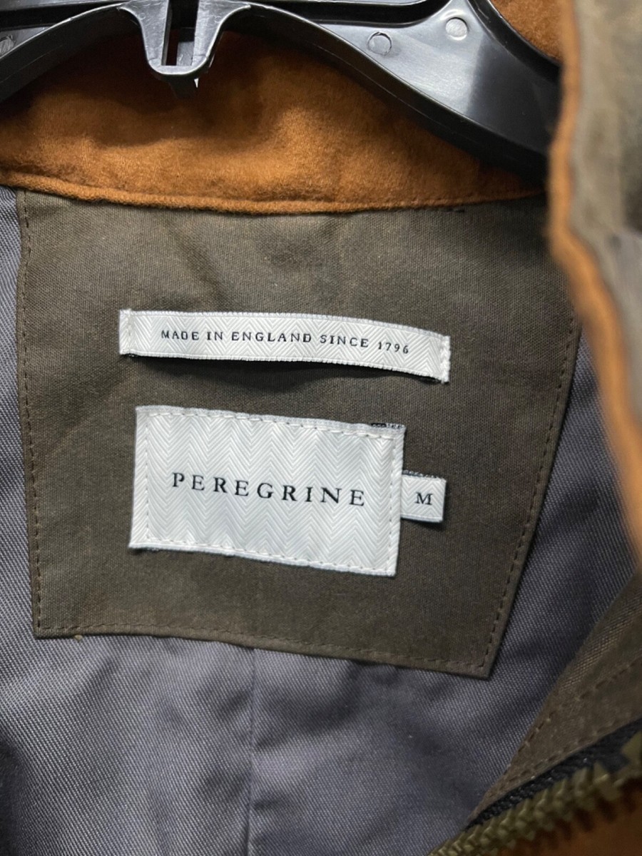 PEREGRINE Bexley Waxed Water Resistant Cotton Jacket Brown PEREGRINE Bexley Waxed Water Resistant Cotton Jacket Brown