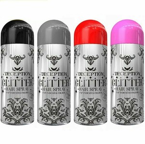 Colour Glitter Hair Spray New Year Party Kids Fun Pack Of 4 200ml