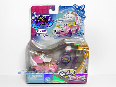 Shopkins Cutie Cars QT4-C03 Road Angel Color Change Fantasy Series 4 New