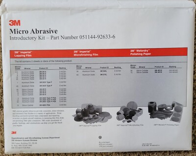 3M Micro Abrasive Introductory Kit 05114-92633-6  NEW