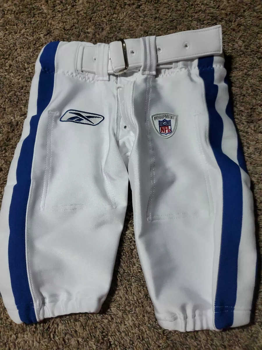 Indianapolis Colts REEBOK Team Issued Jersey Football Pants & belt 28 Game  3 SI