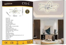 Plafoniera LED Design Moderno UNIVERSO C15-C 59W 4720LM 300° 700mm 3000K