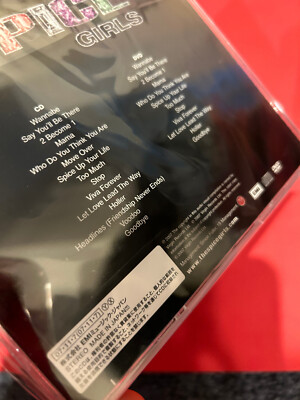 SPICE GIRLS / greatest hits /JAPAN EDITION RELEASE LTD CD /DVD SET