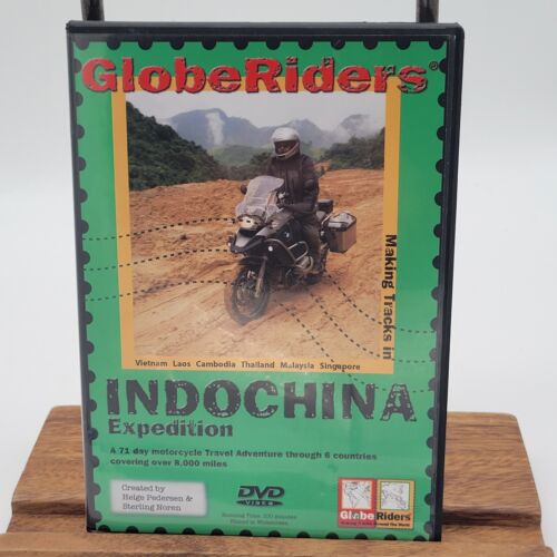 Globeriders Indochina Expedition DVD 71 Day Motorcyle Travel ADVENTURE 800 MILES - Afbeelding 1 van 4
