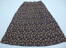 Sag Harbor Skirt Womens Size MP Pink Yellow Blue Floral Skirt Great Condition