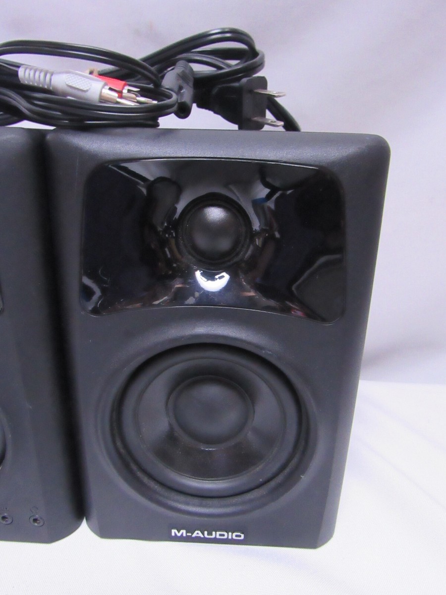 M AUDIO AV32 STUDIO MONITOR COMPUTER SPEAKERS