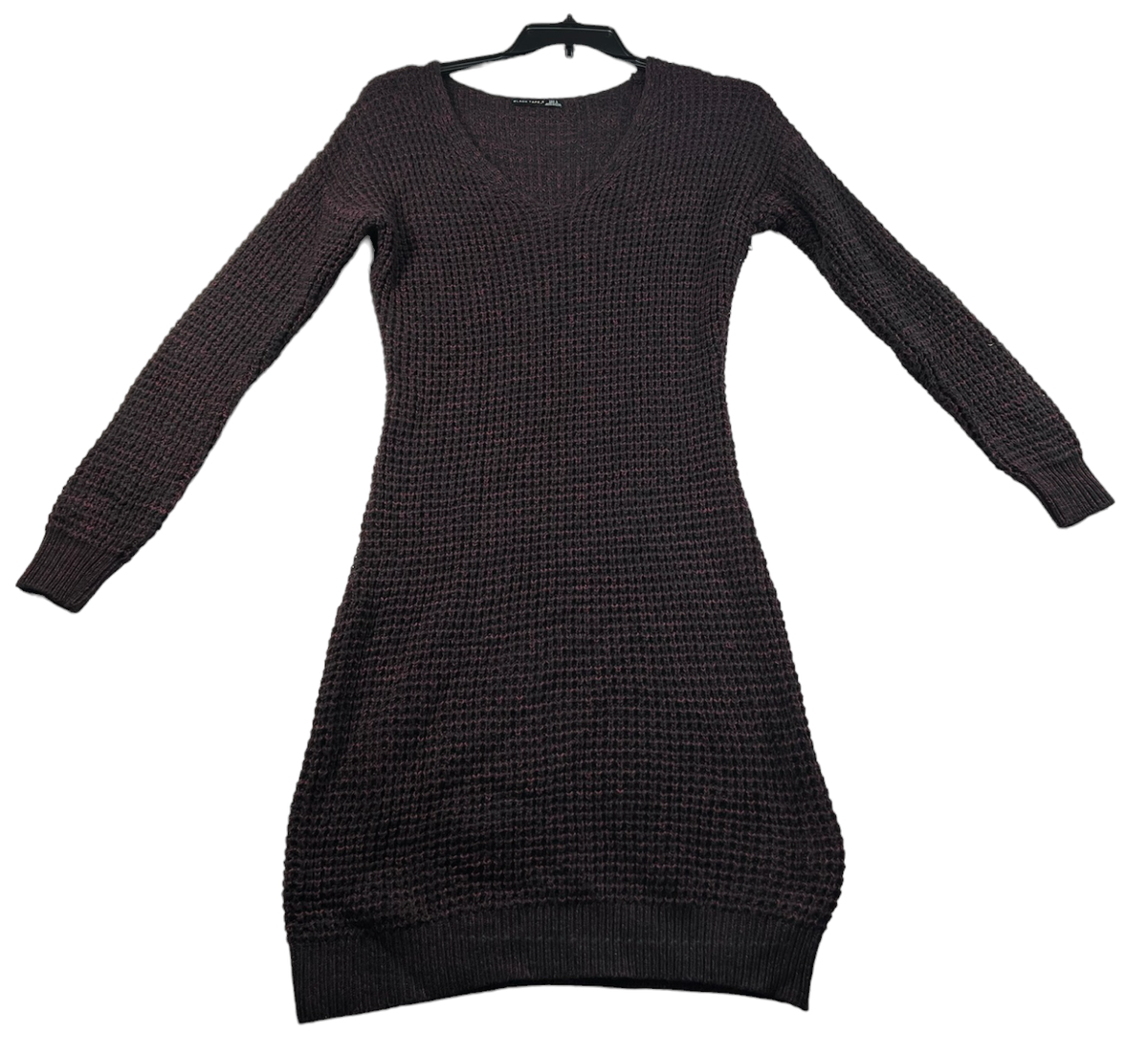 best black sweater dress Savvy Fine Knit Everyday Sweater Dress - / Black- Size4XS main image 0