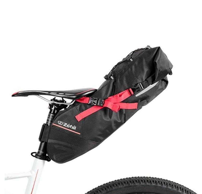 Sacoche de selle Zefal Z Adventure R11 étanche noire de 11L pour le bikepacking