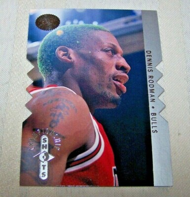 1995-96 UD SP Championship Shots Dennis Rodman Card # S14 Bulls | eBay