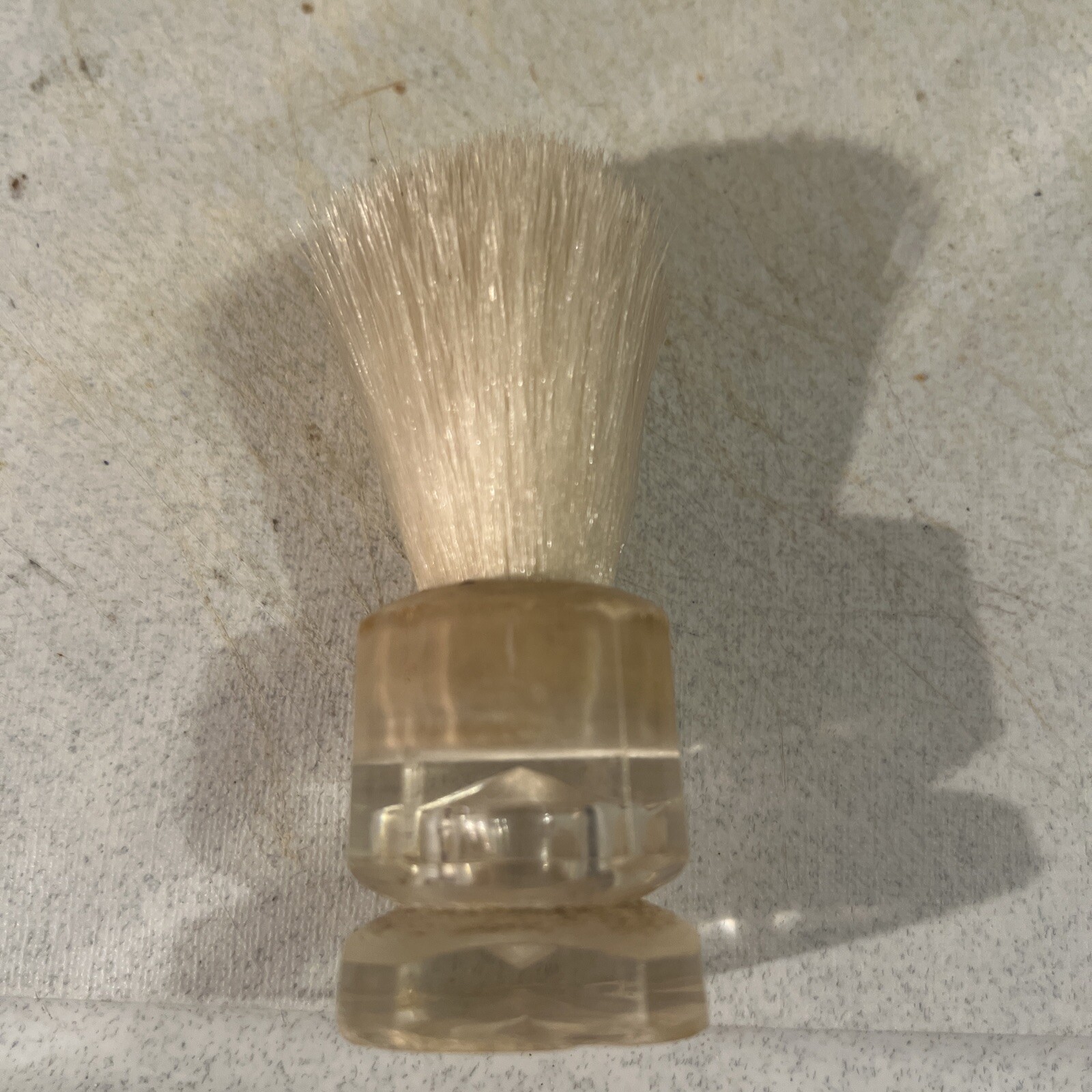 Lot of 5-4 Vtg Shaving Brushes-1 BURMA SHAVE MUG, Rubberset #2, Blue Dubl Duck