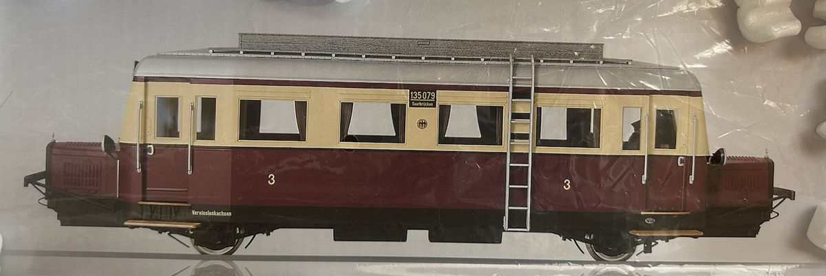 Märklin 55132 Diesel Railcar Wismar Rail Bus VT 135 079 Digital 