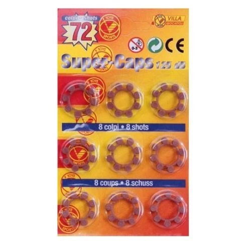 Villa Giocattoli VLL5101 Blister 8 Colpi 125 Db